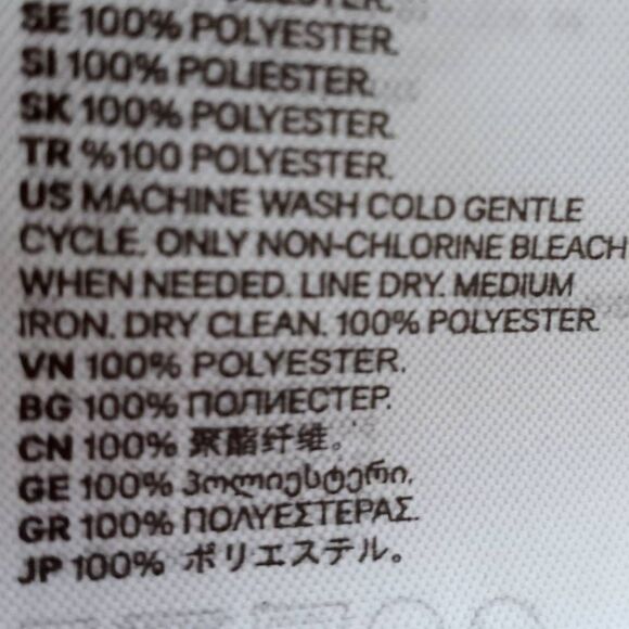 H&M GREEN & WHITE RUFFLE CAMI SZ.2 NWT - Picture 8 of 8